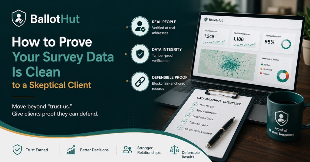 How to Prove Your Survey Data Is Clean to a Skeptical Client